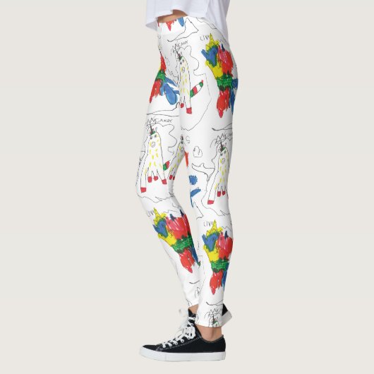 Olivia's basquiat art  leggings (Links)
