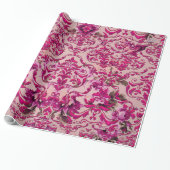 Olivia's Romantic Damask Cadeaupapier (Uitgerold)