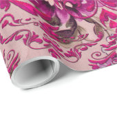 Olivia's Romantic Damask Cadeaupapier (Rol Hoek)