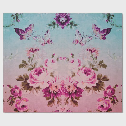 Olivia's Romantische Middag Cadeaupapier (Vlak)