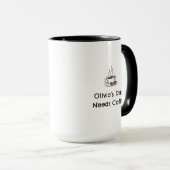 Olivia's Vader | Geschenk met eigen naam voor oude Mok (Voorkant rechts)