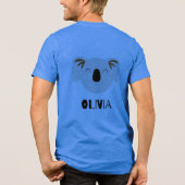 #OliviaT-Shirt Tri-Blend Shirt (Achterkant)