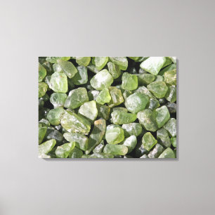 Oliviene variëteit Peridot Canvas Afdruk