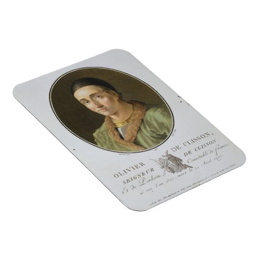 Olivier de Clisson (1336-1407) uit 'Portraits des Magneet (Rechterzijde)