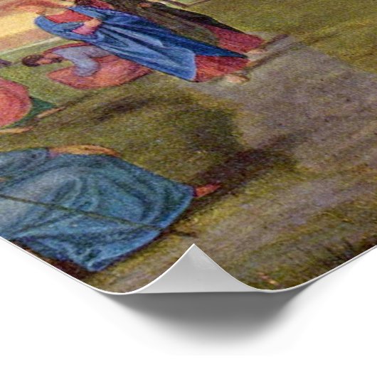 Olivier Ferdinand - Jezus en zijn discipelen Poster (Hoek)