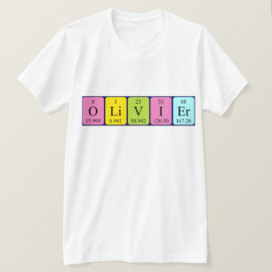 Olivier Periodieke Naam shirt