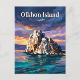 Olkhon-eiland Rusland Briefkaart