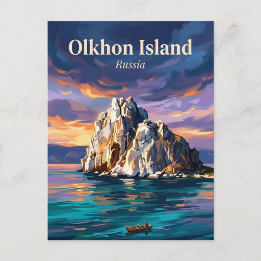 Olkhon-eiland Rusland Briefkaart (Voorkant)
