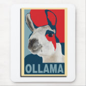 Ollama Obama - Mousepad Muismat (Voorkant)