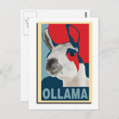Ollama Obama - Postcard Briefkaart (Voorkant / Achterkant)