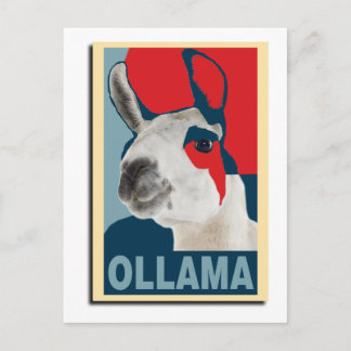Ollama Obama - Postcard Briefkaart