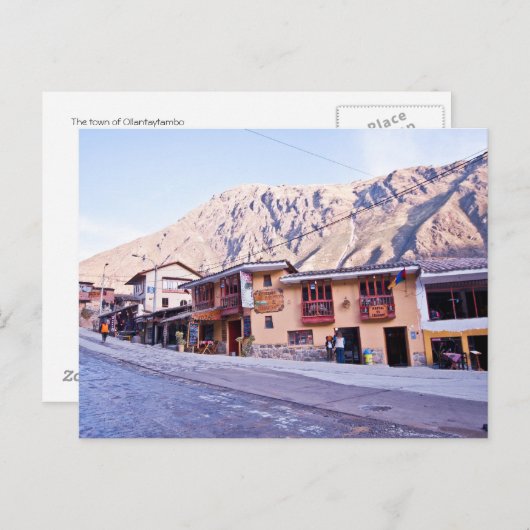 Ollantaytambo Briefkaart (Voorkant / Achterkant)