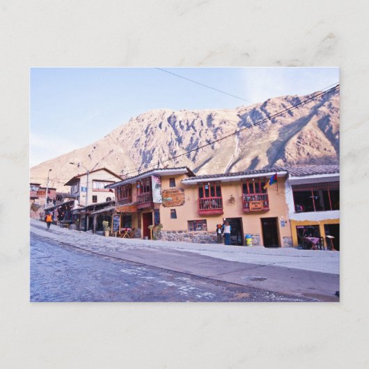 Ollantaytambo Briefkaart (Voorkant)