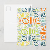 Ollie Briefkaart (Voorkant / Achterkant)