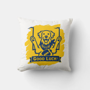 Ollie de gelukkige hond kussen