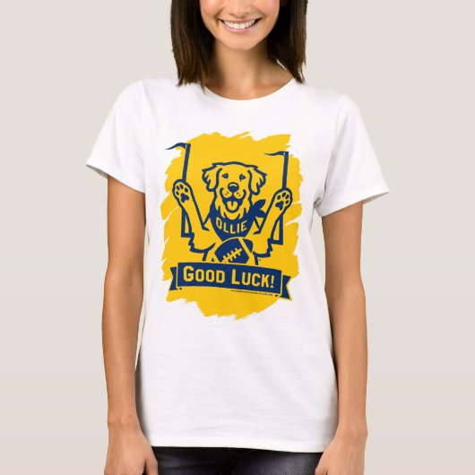 Ollie het T-shirt van Lucky Dog Women (Voorkant)