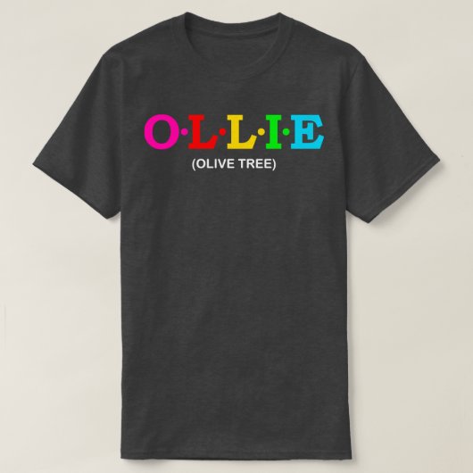 Ollie Olive Tree T-shirt (Design voorkant)