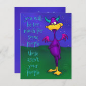 Ollie, papieren Ornament Kaart (Voorkant / Achterkant)