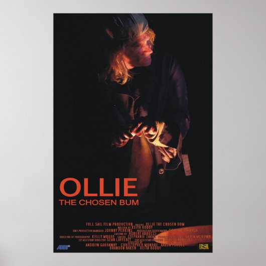Ollie the Chosen Bum Poster (Voorkant)