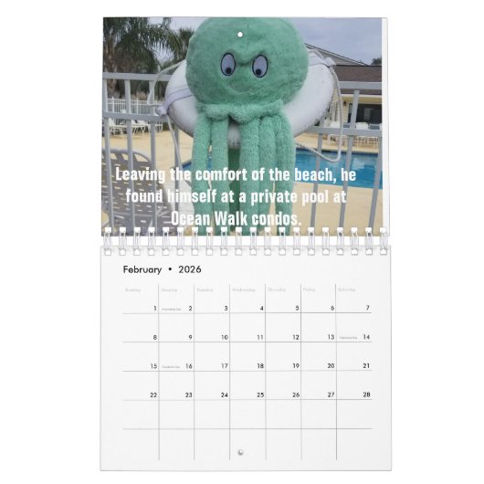 Ollie the Octopus Kalender (Feb 2026)