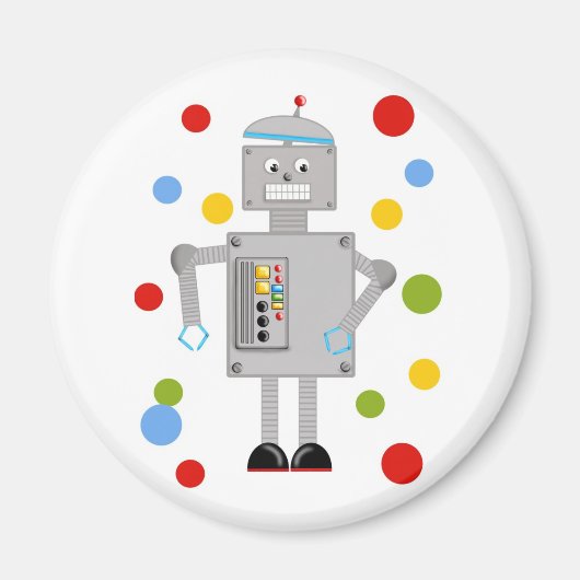 Ollie The Robot Magneet (Voorkant)