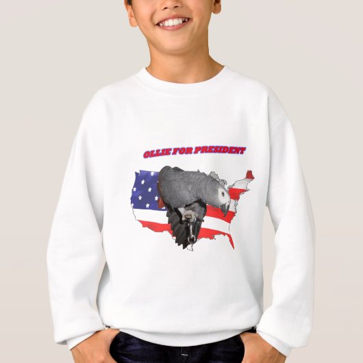 Ollie voor President T-shirt (Voorkant)