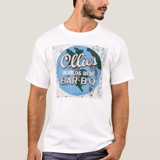 Ollie's Bar-B-Q (apparel) T-shirt (Voorkant)