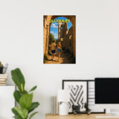 Ollioules Poster (Thuiskantoor)