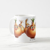 OLLY ONION Funny Novelty Moederdag Kantoor Gift Koffiemok (Voorkant links)