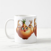 OLLY ONION Funny Novelty Moederdag Kantoor Gift Koffiemok (Links)