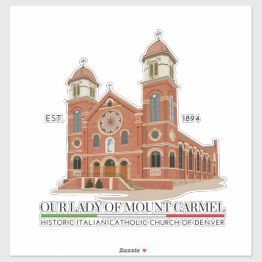 OLMC Logo Vinyl Sticker (Vel)