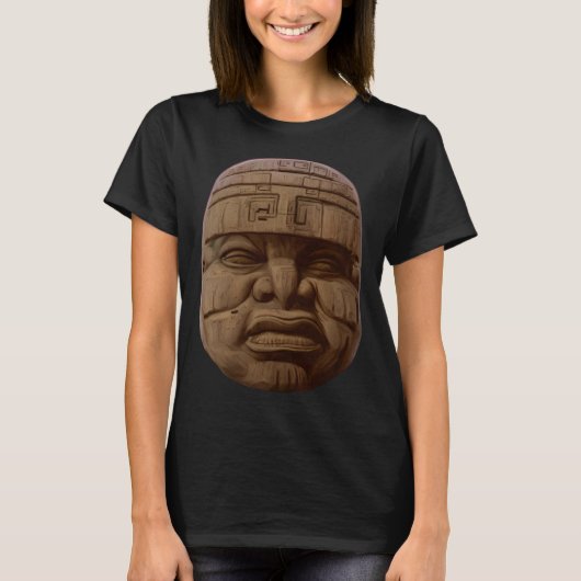 Olmec Head T-shirt (Voorkant)