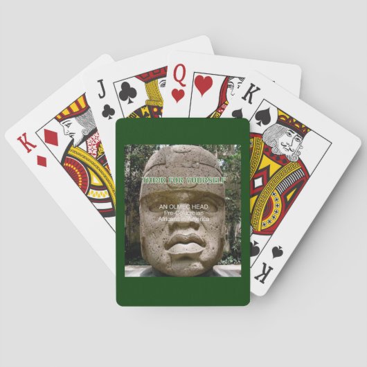 Olmec Pokerkaarten (Achterkant)