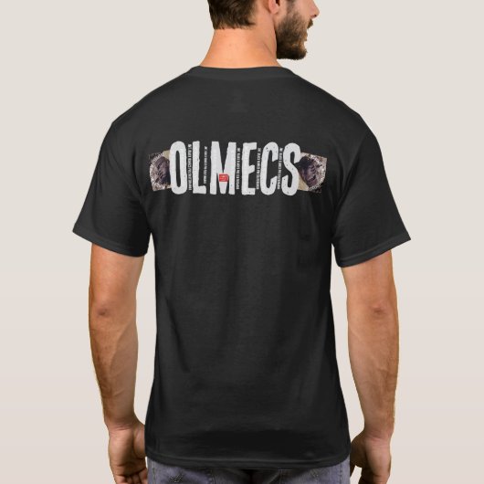 OLMECS. T-Shirt (Achterkant)