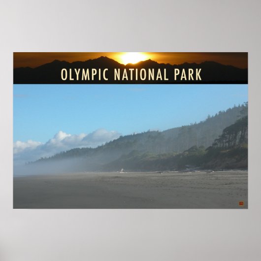 OLMPIC NATL PARK-Washington-Kalaloch- Poster (Voorkant)