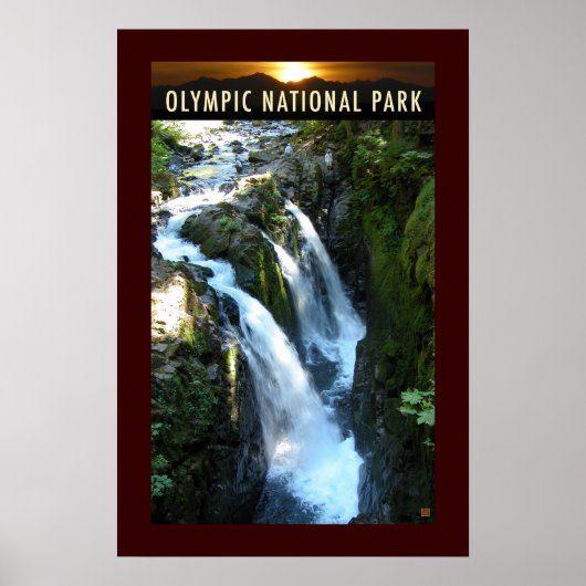OLMPIC NATL PARK-Washington-Sol Duc- Poster (Voorkant)