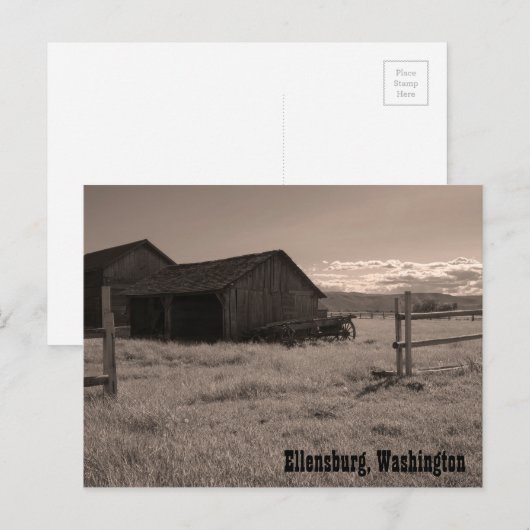 Olmstead-hoeve Briefkaart (Voorkant / Achterkant)