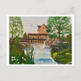 Olmstead's Mill, Warren County, Ilc. 1983 MEJP Briefkaart