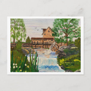 Olmstead's Mill, Warren County, Ilc. 1983 MEJP Briefkaart