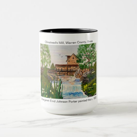 Olmstead's Mill, Warren County, Ilc. 1983 MEJP Mok (Midden)