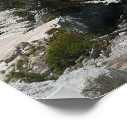 Olmsted Point II van het Nationaal Park Yosemite Poster (Hoek)