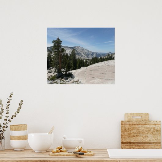 Olmsted Point II van het Nationaal Park Yosemite Poster (Keuken)