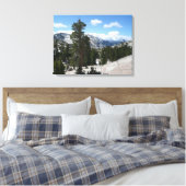 Olmsted Point III in Yosemite National Park Canvas Afdruk (Insitu (Slaapkamer))