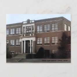 Olney High School  Briefkaart