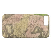 Olney Map Noord-Amerika Case-Mate iPhone Case (Achterkant (Horizontaal))