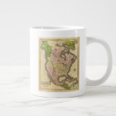 Olney Map Noord-Amerika Grote Koffiekop (Rechts)