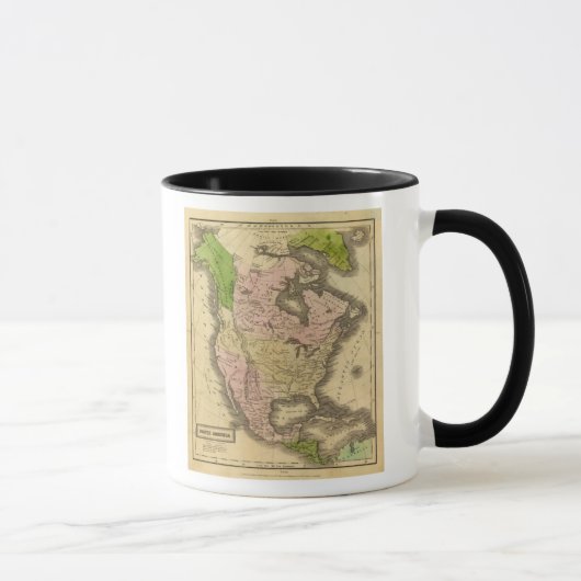 Olney Map Noord-Amerika Mok (Rechts)