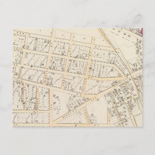 Olneyville Providence Rhode Island Briefkaart (Voorkant)