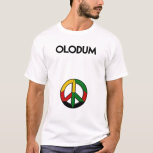 Olodum Afro-Braziliaans Pride T-shirt – levendige 
