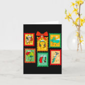 Ology Ologist Kerstsfeer Prettig Kerst Stempels  Kaart (Gele Bloem)